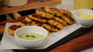 Riquísimas croquetas de pescado