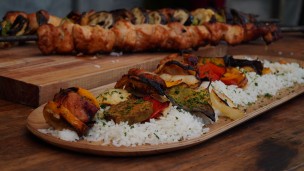 Sorprende con estas brochette de pollo
