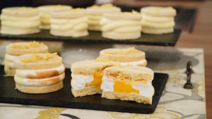 alfajores lemon pie