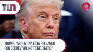 Trump: "Argentina está peleando por sobrevivir, no tiene dinero"