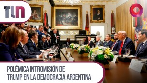 Polémica intromisión de Trump en la democracia Argentina 
