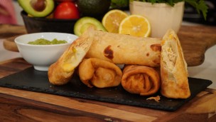 Súper burrito crocante de pollo