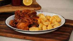 Increíble pollo a la barbacoa