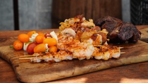 Sorprende con esta picaña a la cruz con ensalada