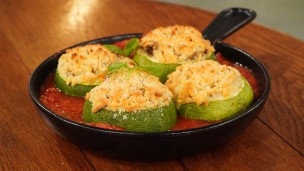 Un clásico: zapallitos rellenos 