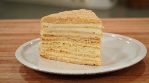 Rica y fácil torta de miel  