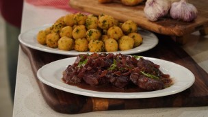 Sorprende con este lomo al Malbec