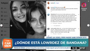 ¿Dónde está Lourdes de bandana?