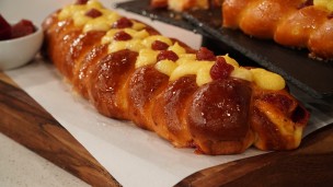 Rica y fácil trenza rellena