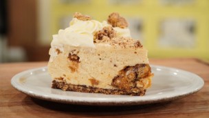 Rica y fácil torta turrón de maní 