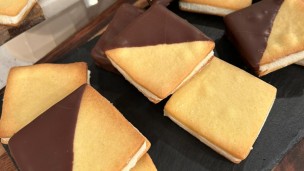 Riquísimas galletitas de limón y chocolate 