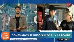 Con 15 años puso un local y la rompe
