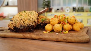 Aprendé a cocinar ojo de bife con criolla de mango