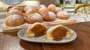Ricas y fáciles facturas de pastelera y dulce de leche