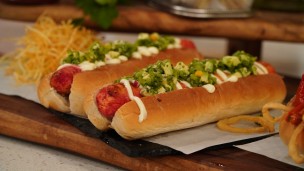 Algo diferente: panchos de pollo