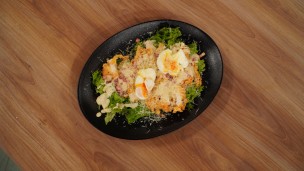 Aprendé a cocinar pollo caesar