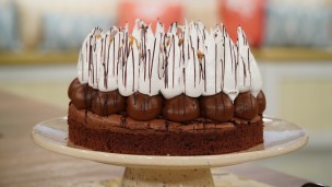 Rica y fácil torta brownie 