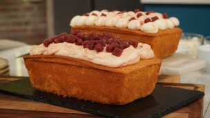 Riquísimo budín vigilante de membrillo y queso crema 
