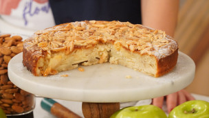 Riquísima torta de manzana