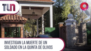 Investigan la muerte de un soldado en la Quinta de Olivos 