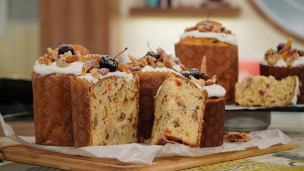 Preparate para las fiestas con este pan dulce