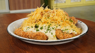 Aprendé a cocinar milanesa a la maryland 