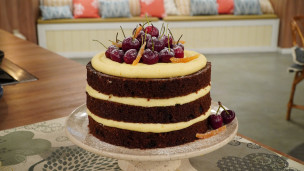 Rica y fácil torta navideña  