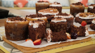Sorprende en navidad con este mini pan dulce de chocolate