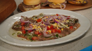 Sorprende con esta  lengua a la vinagreta