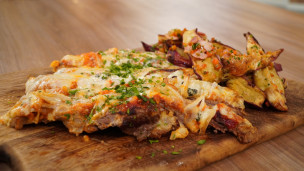 Increíble colita de cuadril a la pizza