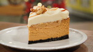 Rico y fácil cheesecake de dulce de leche