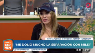 Hoy nos visito Fátima Flórez ✨