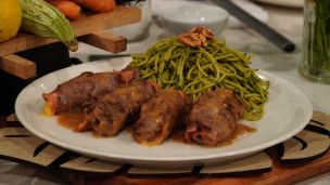 Sorprende con estos envoltini de carne