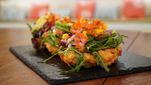 Aprendé a cocinar torrejas de papas