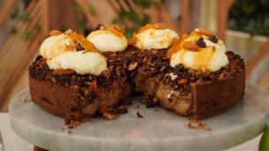 Riquísimo crumble de manzana