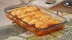Sorprende con estos canelones de verdura gratinados