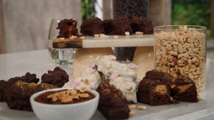 Sorprende con estas barritas de brownie