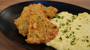 Aprendé a cocinar escalopes con puré cremoso