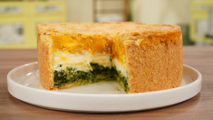 Sorprende con esta tarta tricolor