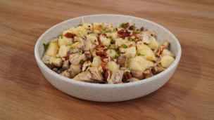 Increíbles ñoquis de papa con salsa de hongos