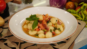 Riquísimos ñoquis de papas rellenos