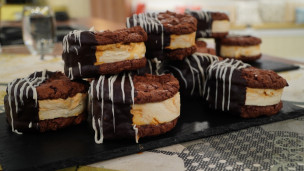 Especial para el verano: alfajores helados