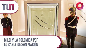 Milei y la polémica por el sable de San Martín 