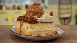 Ricos y fáciles cuadrados de ricota