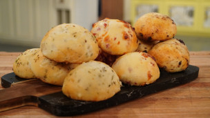 Ricos y fáciles pancitos saborizados