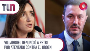 Villarruel denunció a Petri por atentado contra el orden 