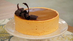 Riquísima torta mousse de dulce de leche 