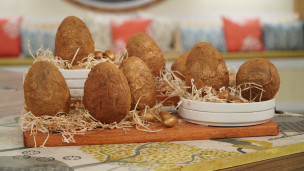 Ricos y fáciles huevos de pascua rellenos