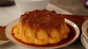 Flan clásico, flan de chocolate y flan de dulce de leche