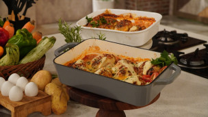 Calamares rellenos gratinados